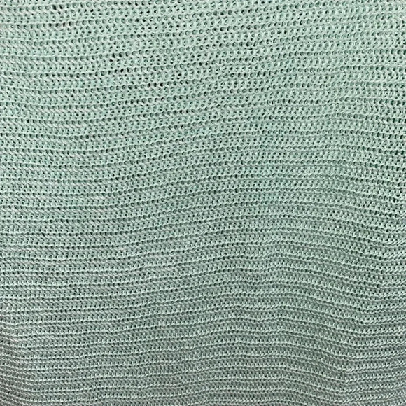 Eileen Fisher Mint Green Linen Sweater Size Large - Picture 5 of 5